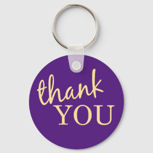 Thank You Favour Keychain