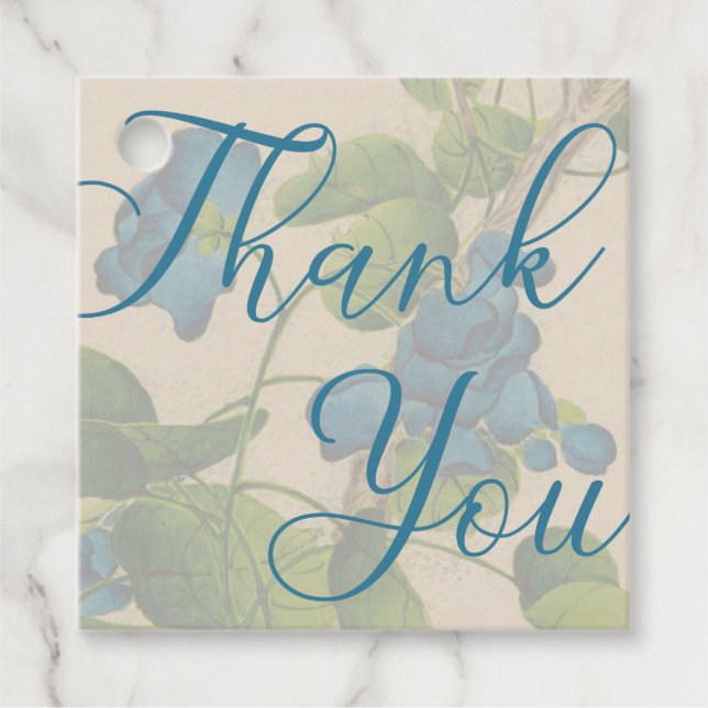 Thank You Favour Tag (Front)