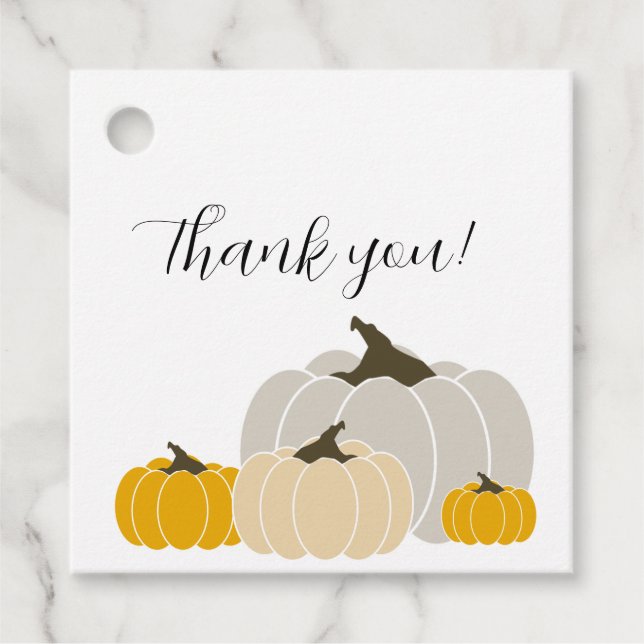 Thank you favour tags (Front)