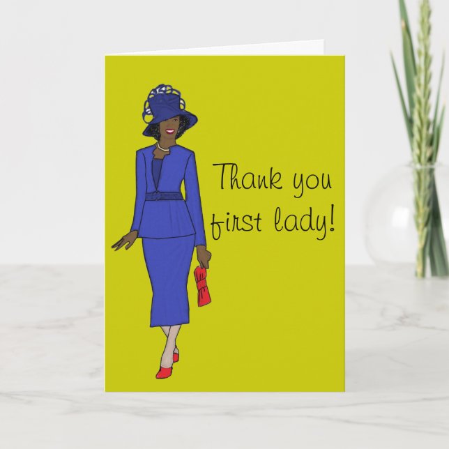 Thank you first lady (Front)