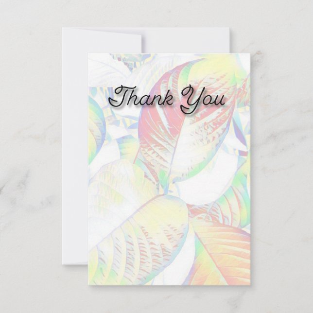 "Thank You" Flat Cards (Front)