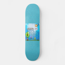 Thank You Flower Skateboard