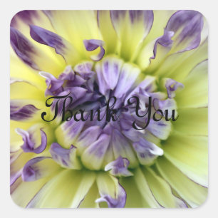 Thank You Flower Stickers