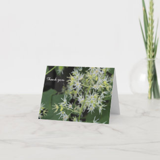 Thank You - Flowers Card