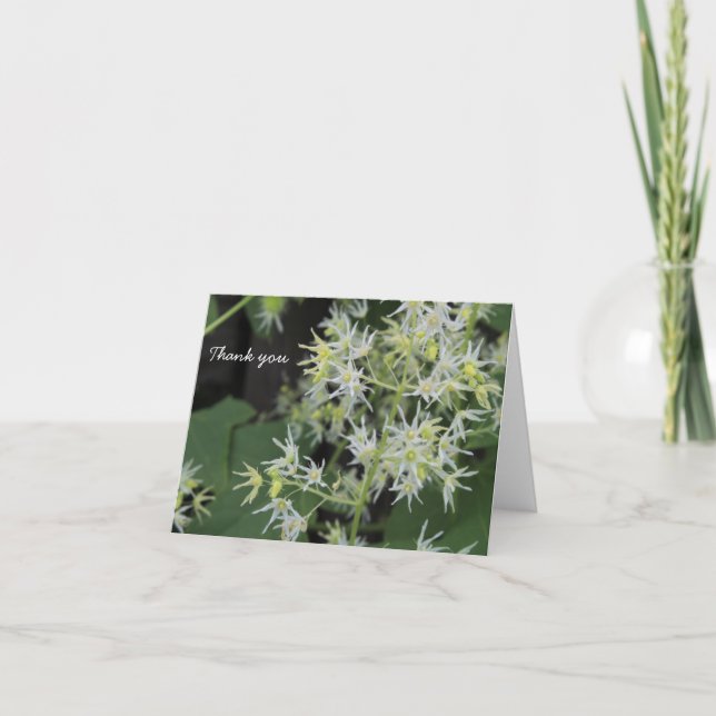 Thank You - Flowers Card (Front)