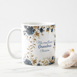 Thank you flowers coffee mug