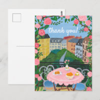 THANK YOU Flowers Terrace Tea Time Paris