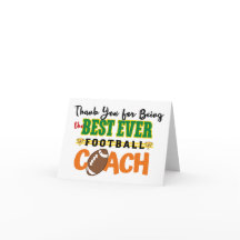 Thank You Football Coach