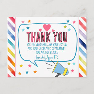 thank you for all heros card