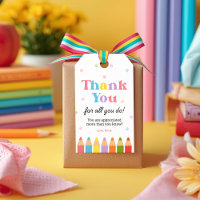 Thank You for All You Do Teacher Appreciation