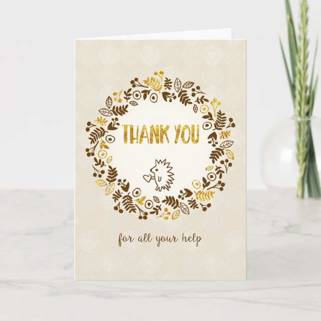 Thank You for All Your Help - Pretty Little Nature (Front)