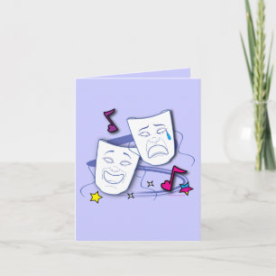 Thank You for Attending my Drama Performance Card