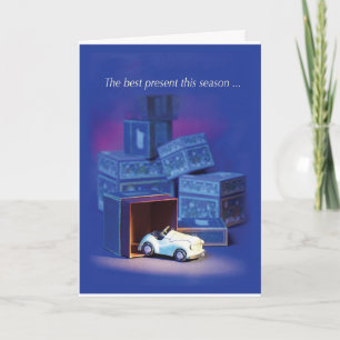 Thank You for Automotive Business Car in Stack Card