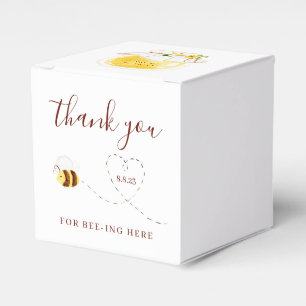 Thank You For Bee-ing Here Favour Box