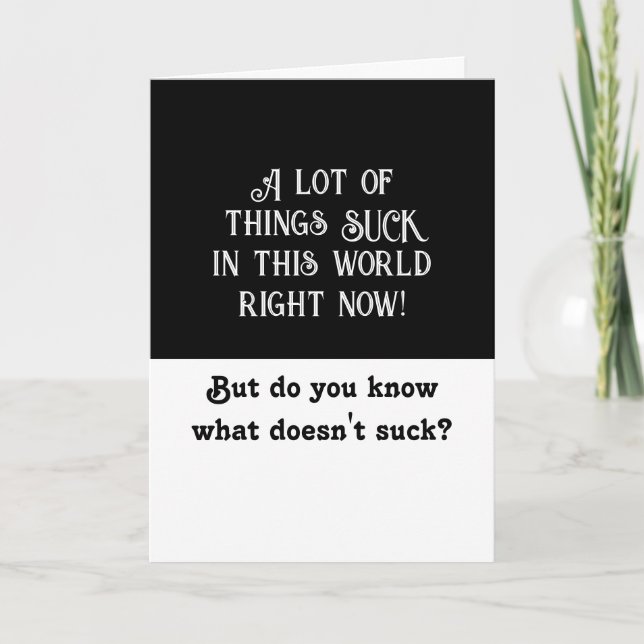 Thank you for being a Friend Card (Front)