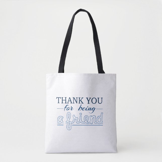Thank You For Being a Friend Tote Bag (Front)
