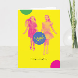 Thank You for Being an Amazing Doctor Card
