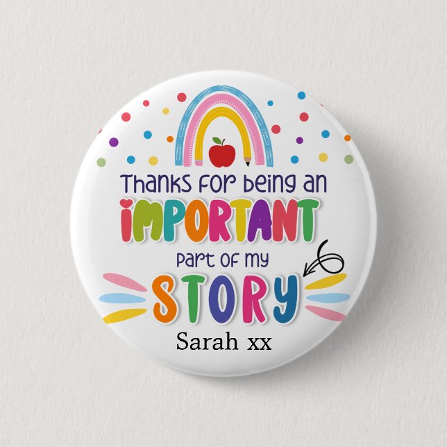 Thank You for Being in My Story | Button (Front)