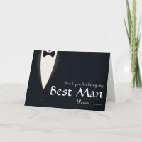 Thank you for being my Best Man Tuxedo