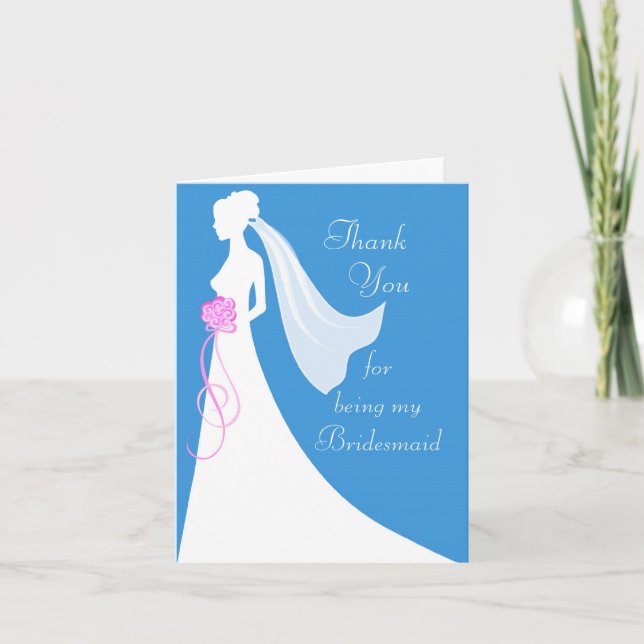 Thank you for being my bridesmaid (Front)