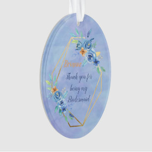 Thank You For Being My Bridesmaid Ornament