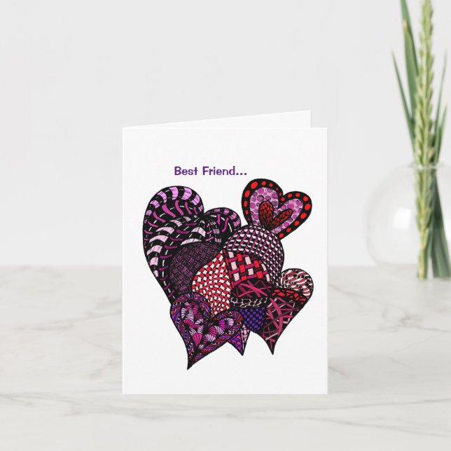 Thank you for being my friend card (Front)