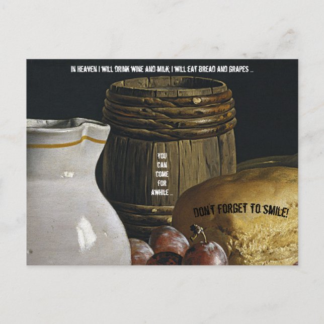 Thank You for being my Friend - Personal Holiday Postcard (Front)