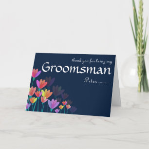 Thank you for being my Groomsman