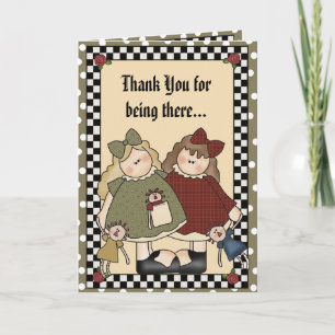 Thank You for being there... Card