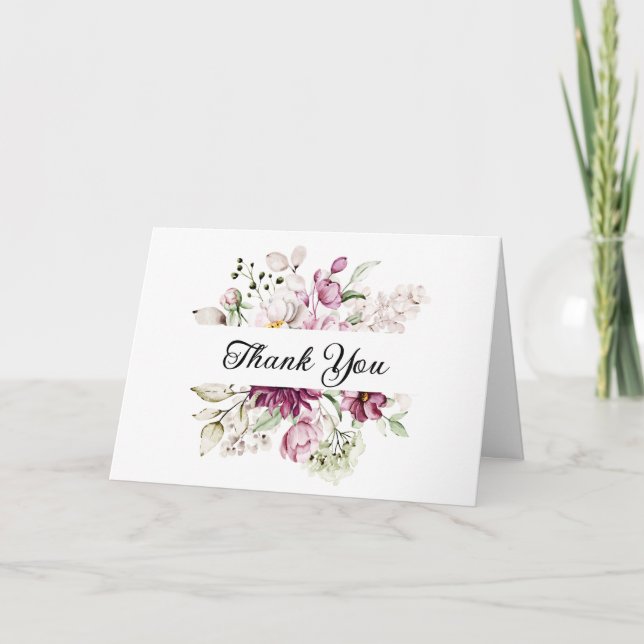 Thank You for Being There Folded Greeting Card (Front)