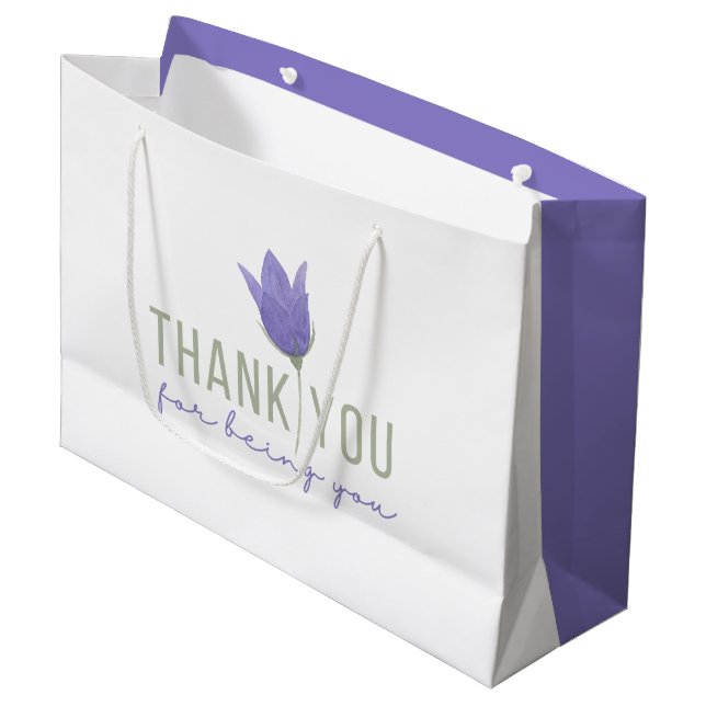 Thank You For Being You Gift Bag (Front Angled)