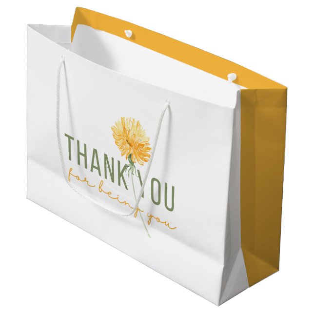 Thank You For Being You Gift Bag (Front Angled)