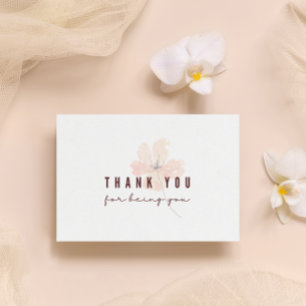 Thank You For Being You Greeting Cards