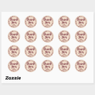 Thank You for Buying Homemade Classic Round Sticker