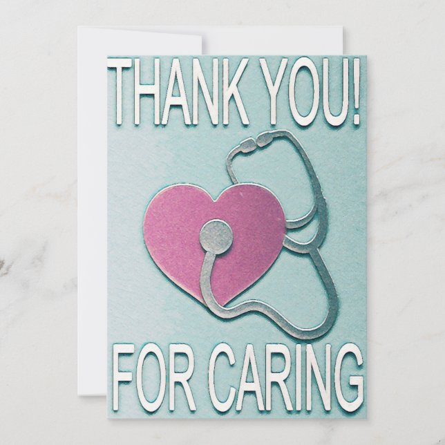 Thank You for Caring Nurses / Doctors (Front)