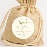 Thank you for celebrating with us, Wedding