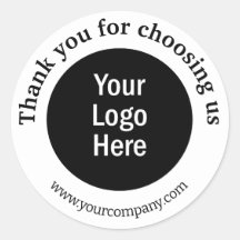 Thank you for choosing us sticker