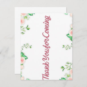 thank you for coming after party .