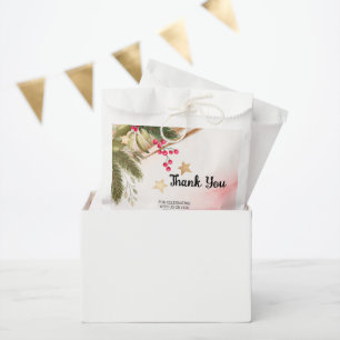 Thank You for Coming Christmas Wedding Favour Bag