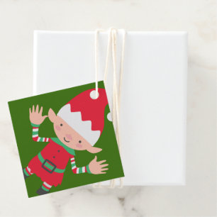 Thank You For Coming Elf Favour Tags