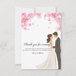 Thank You for Coming Invitation Card 