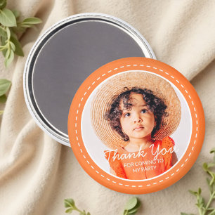 Thank You For Coming Modern Preppy Custom Photo Magnet