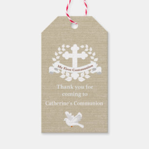 Thank You For Coming My First Communion Tag