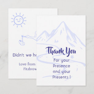 Thank you for coming to Baby Shower