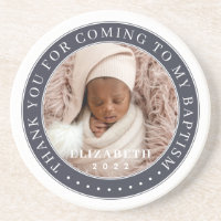 Thank You For Coming To My Baptism Modern Photo