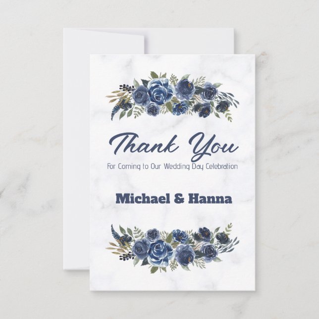 Thank You For Coming to Our Wedding Day (Front)