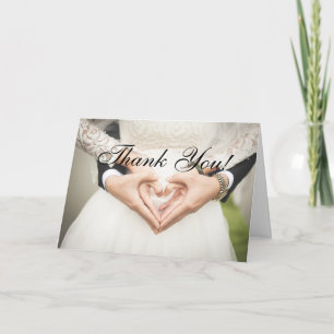Thank You for Coming to Wedding Card