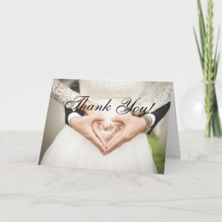 Thank You for Coming to Wedding Card