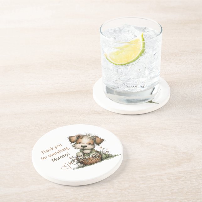 Thank you for everything, Mom! Coaster (Side)