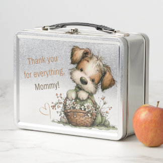 Thank you for everything, Mum! Metal Lunch Box